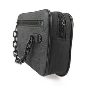 Louis Vuitton Pochette Taurillon Wristlet Volga Leather Clutch